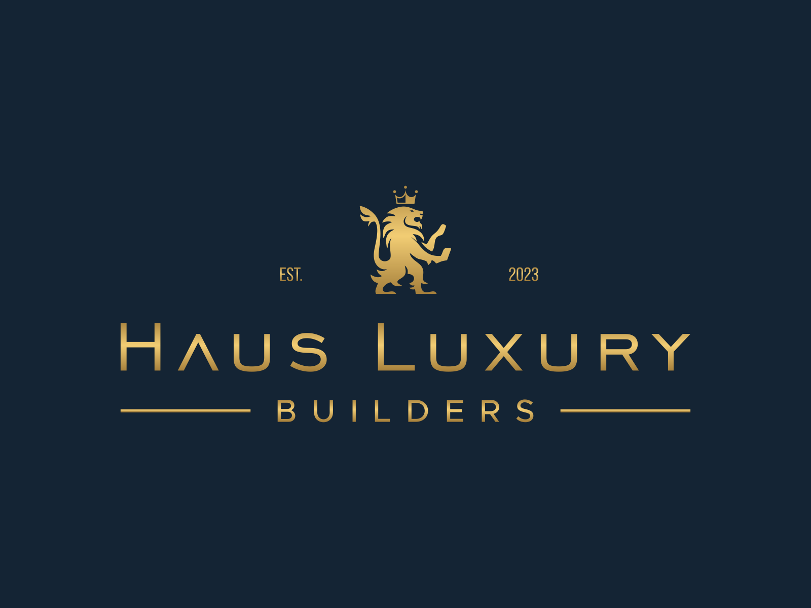 haus luxury builders logo